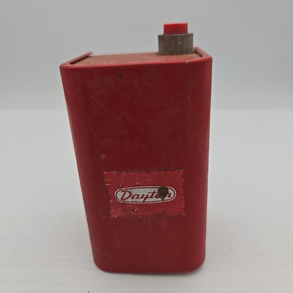 Dayton Thermocouple Pilot Switch Red Industrial Surplus HVAC Safety Component